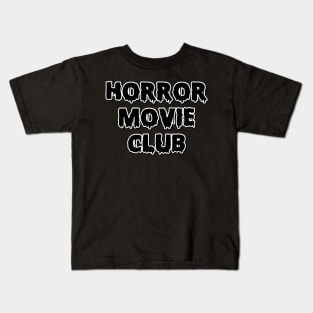 Horror Movie Club Fan Kids T-Shirt